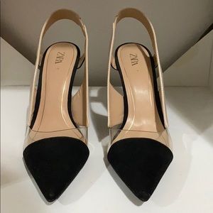 Zara slingback heel